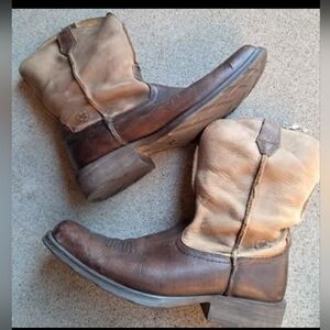 Mens Ariat Rambler Suede Cowboy Boot Men's 11.5D